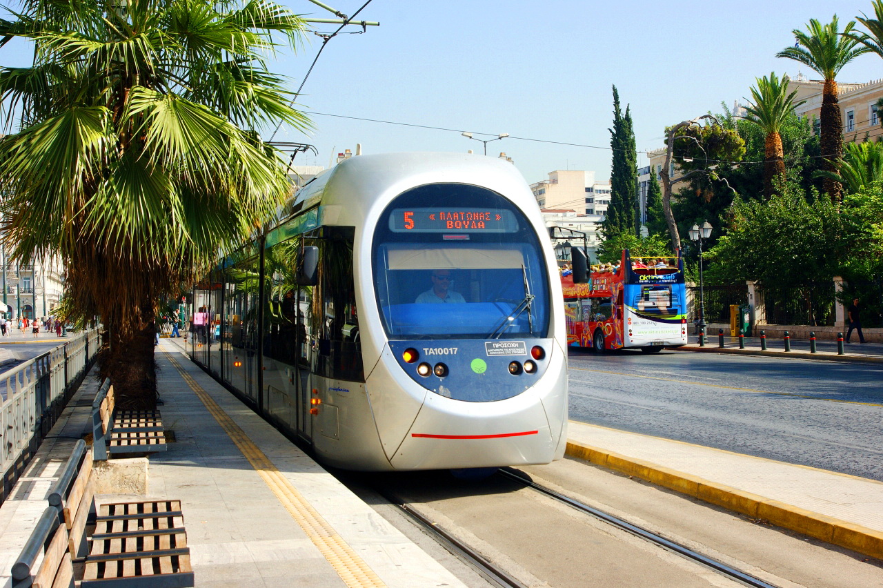 Общественный транспорт в афинах